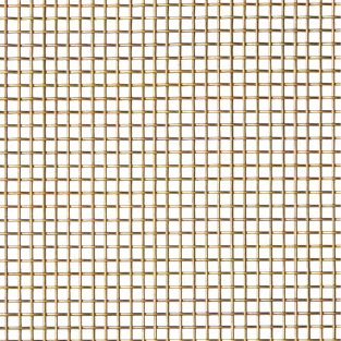 Square Woven Brass Grille – 5mm Plain - TOUCH